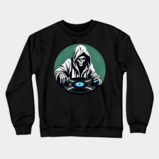 DJ Grim Reaper Crewneck Sweatshirt